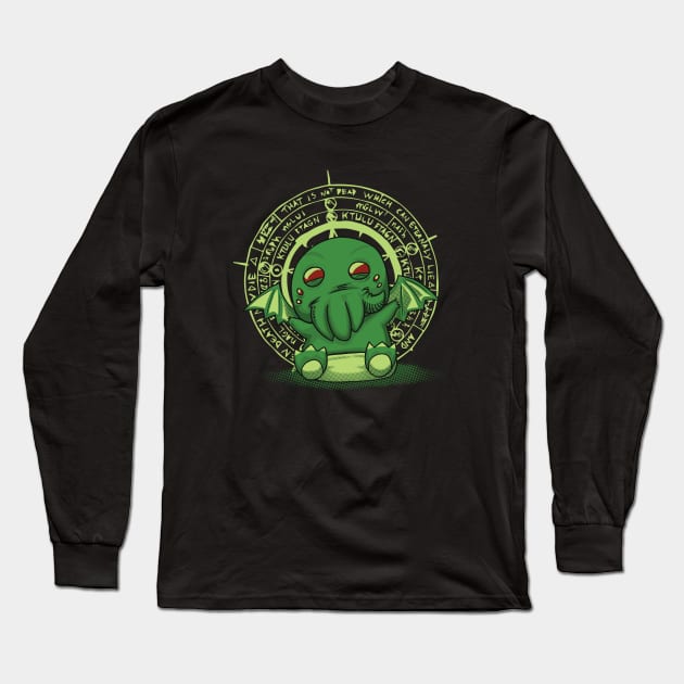 The Littlest Elder God Long Sleeve T-Shirt by PopShirts